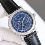 Patek Philippe Complications CH29-535 Italian Calfskin Leather Strap 42mm Watch